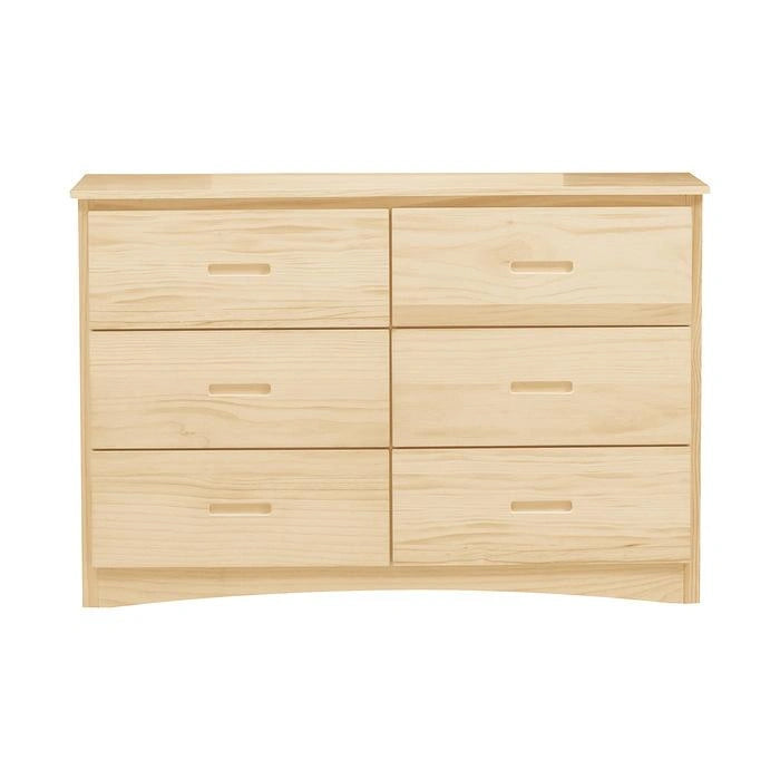 Bartly 6 Drawer Dresser in Natural B2043-5