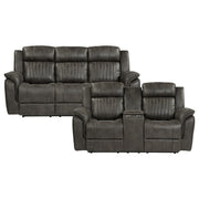 Centeroak-2pc Set: Sofa, Love image
