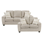 Zander-2pc Set: Sofa, Love image