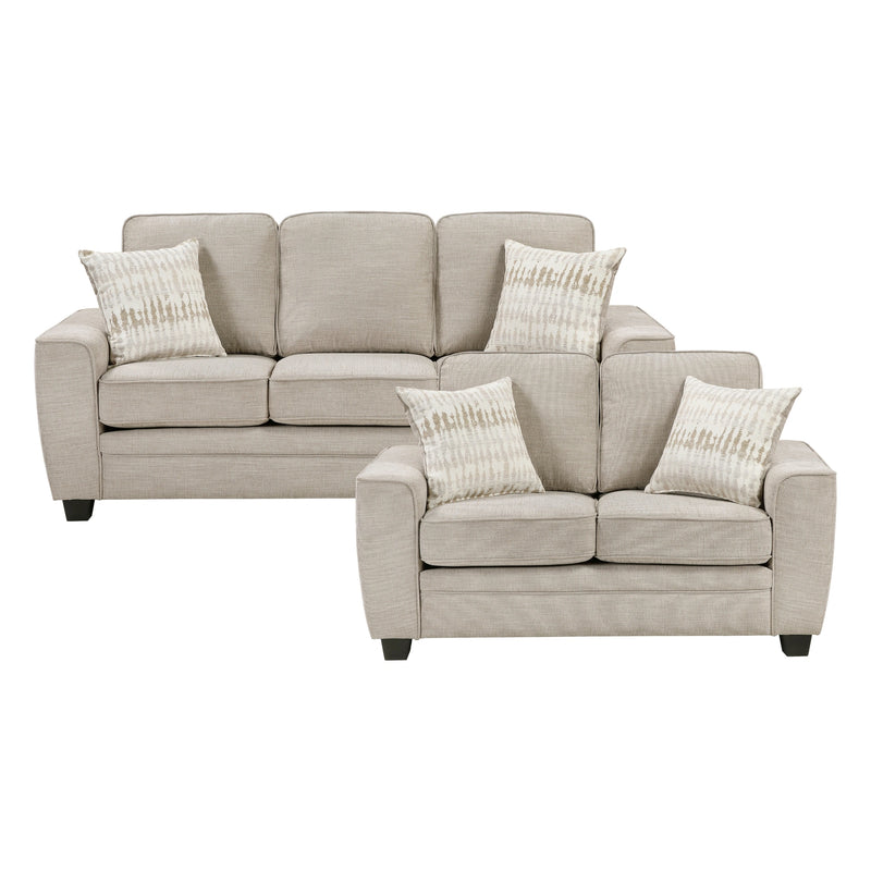 Zander-2pc Set: Sofa, Love image