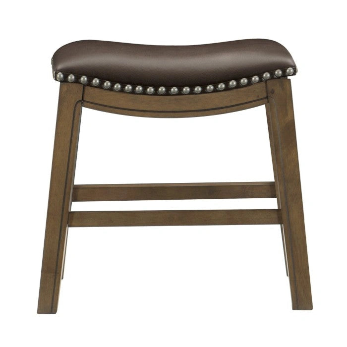 5682BRW-18 - 18 Dining Stool, Brown