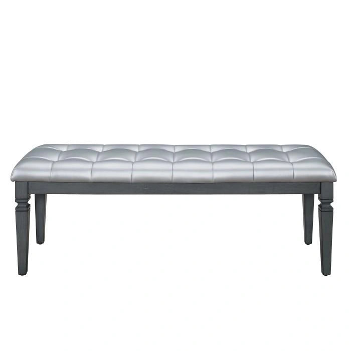 Allura Bed Bench in Gray 1916GY-FBH