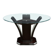 Daisy-(3)Round Dining Table, Glass Top image