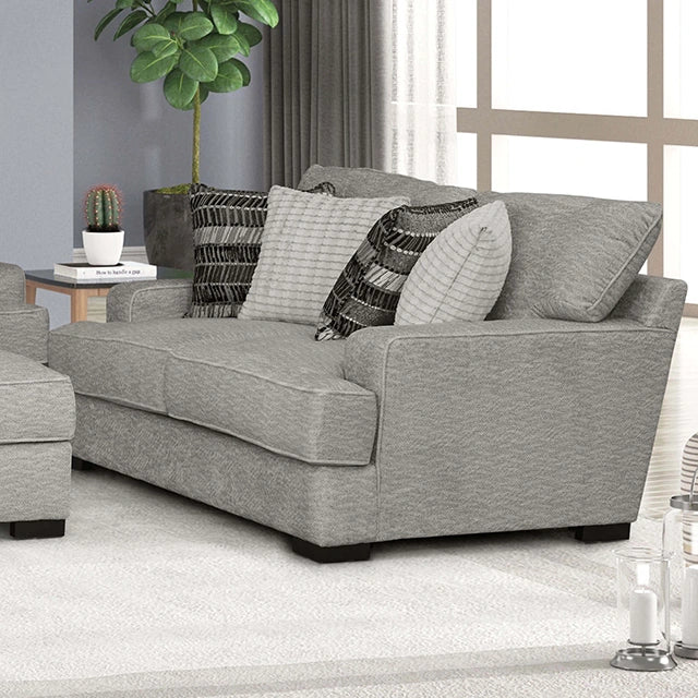 ARDENFOLD Loveseat, Beige & Gray