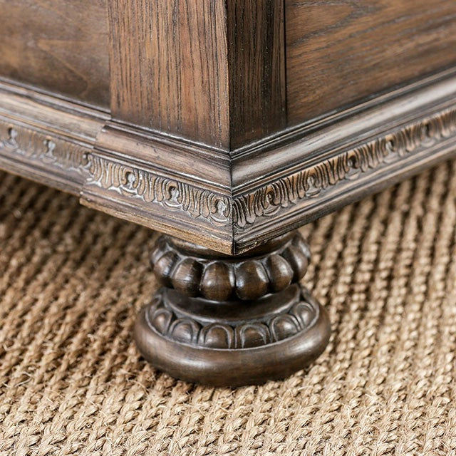 LYSANDRA Beige/Rustic Natural Tone Cal.King, E.King, & Queen Bed