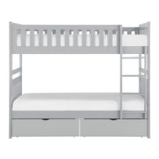 Orion-(4) Twin/Twin Bunk Bed with Storage Boxes image