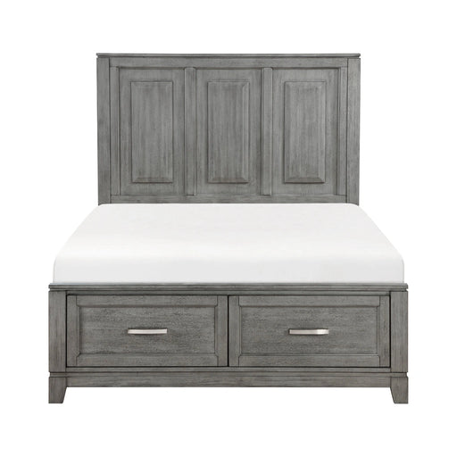 Garretson Full Platform Bed with Footboard Storage image