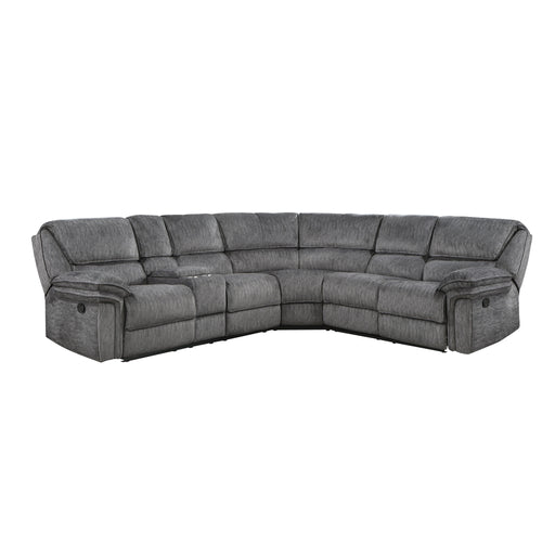Muirfield-(3)3-Piece Reclining Sectional with Left Console image