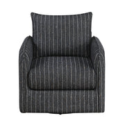 Pinstripe-Swivel Chair image