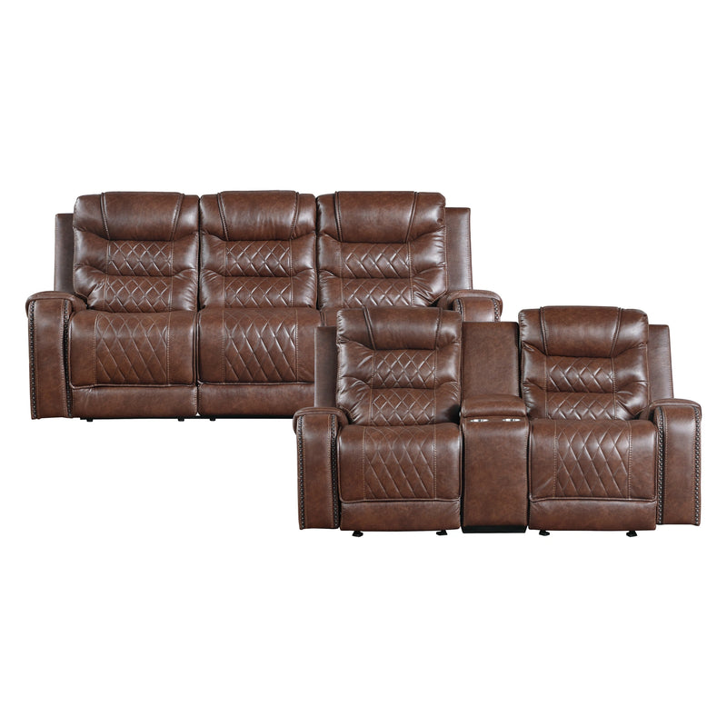 Putnam-2pc Set: Sofa, Love image