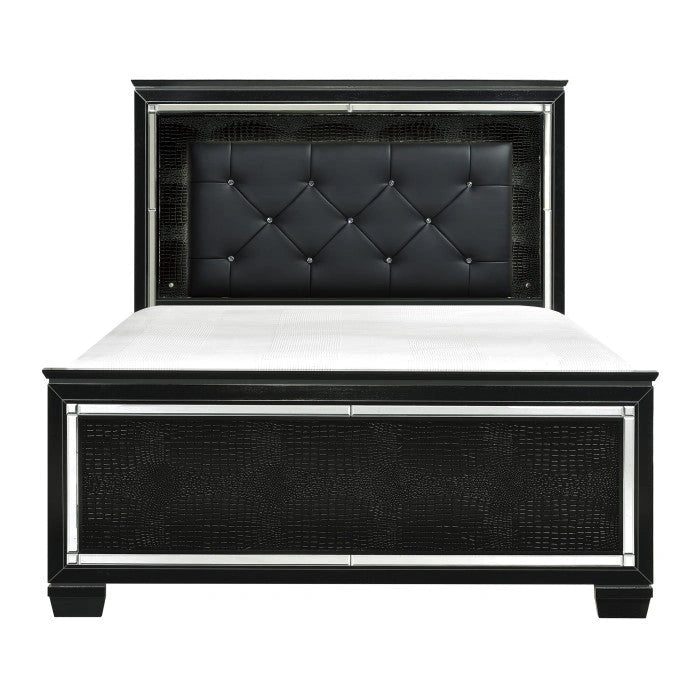 Allura (3)California King Bed, LED Lighting