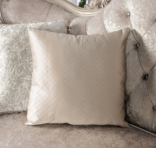 Acapulco White & Espresso Loveseat