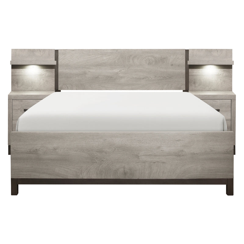 Zephyr-5pc Set Queen Wall Bed (QB+2NS+2NS-P) image