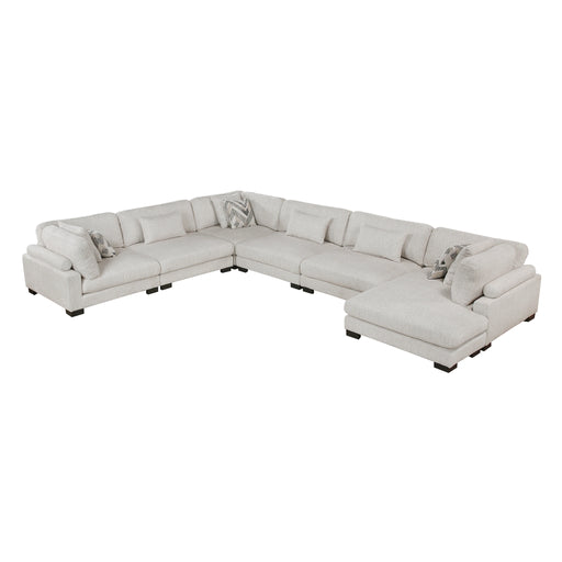 Tinley-(6)6-Piece Modular Sectional with Chaise image