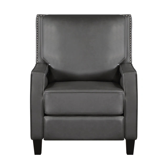 8504GRY-1 - Push Back Reclining Chair