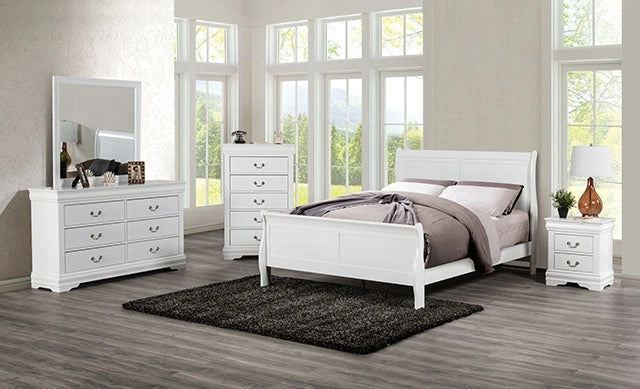 Louis Philippe Chest White