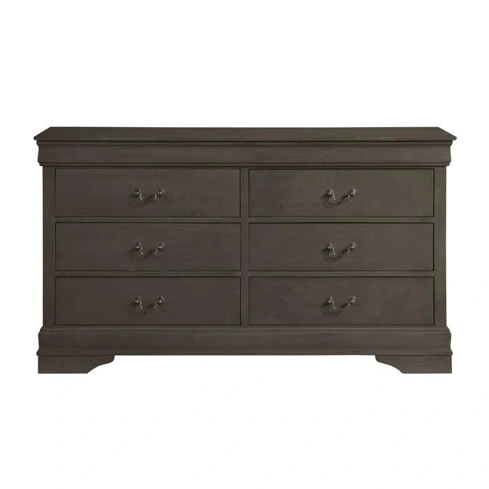 Mayville 6 Drawer Dresser in Gray 2147SG-5