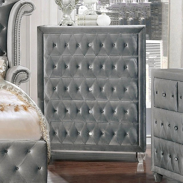 Alzir Gray & Black Chest