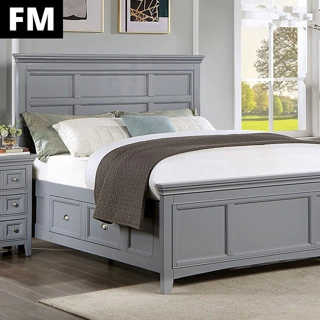 Castlile Bed Grey