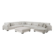 Tinley-(7)7-Piece Modular Sectional with Ottoman image