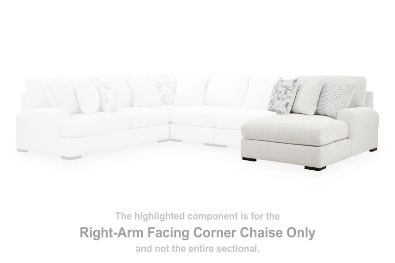Misty-Lakes Double Chaise Sectional