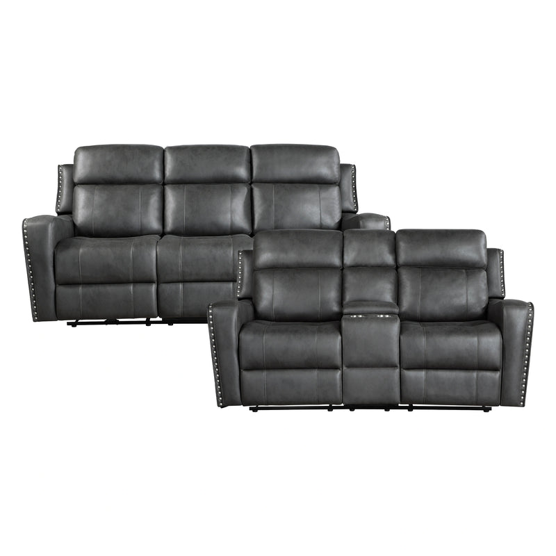 Kellen-2pc Set: Sofa, Love (Power) image