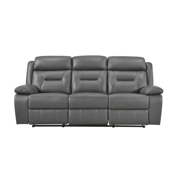 9629DGY-3 - Double Reclining Sofa
