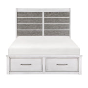 Ambrose California King & Eastern King Platform Bed with Footboard Storage image