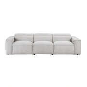 Phoebe-(3) Power Double Reclining Sofa with Power Headrests image