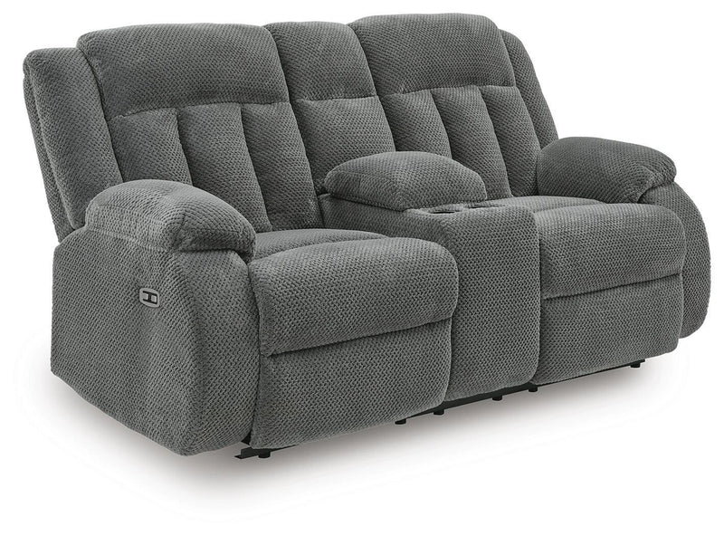 Observation Power Reclining Loveseat with Console