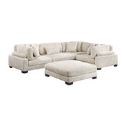 Traverse-(5)5-Piece Modular Sectional with Ottoman image
