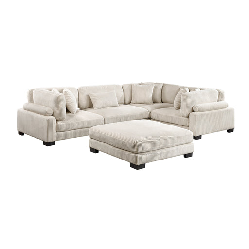 Traverse-(5)5-Piece Modular Sectional with Ottoman image