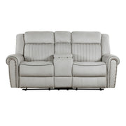 Brennen-Double Reclining Love Seat with Center Console image