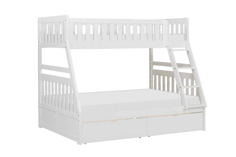 Galen-(4) Twin/Full Bunk Bed with Storage Boxes image