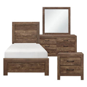 Corbin Bed Set Brown image