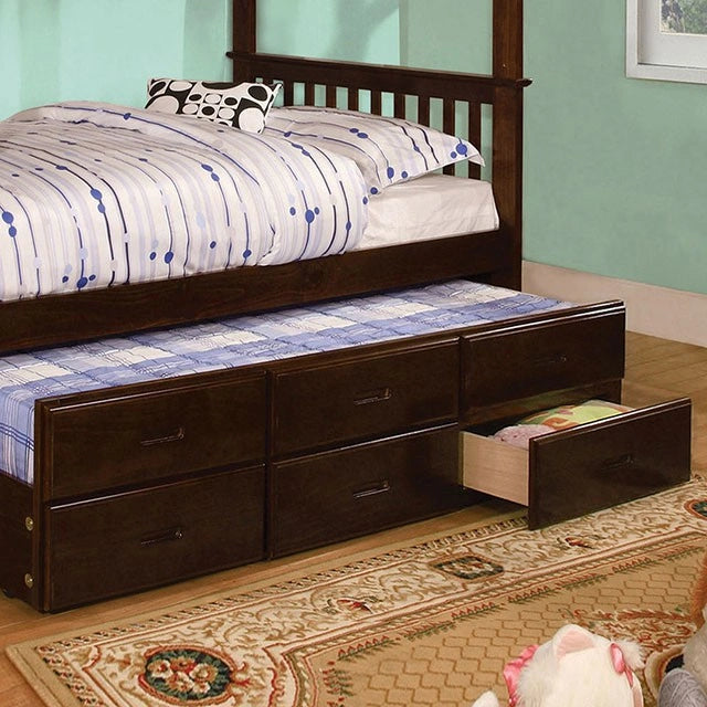 University Twin Trundle w/ 3 Drawers