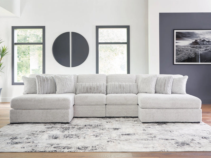 Cuddle Plush Sectional with Chaise